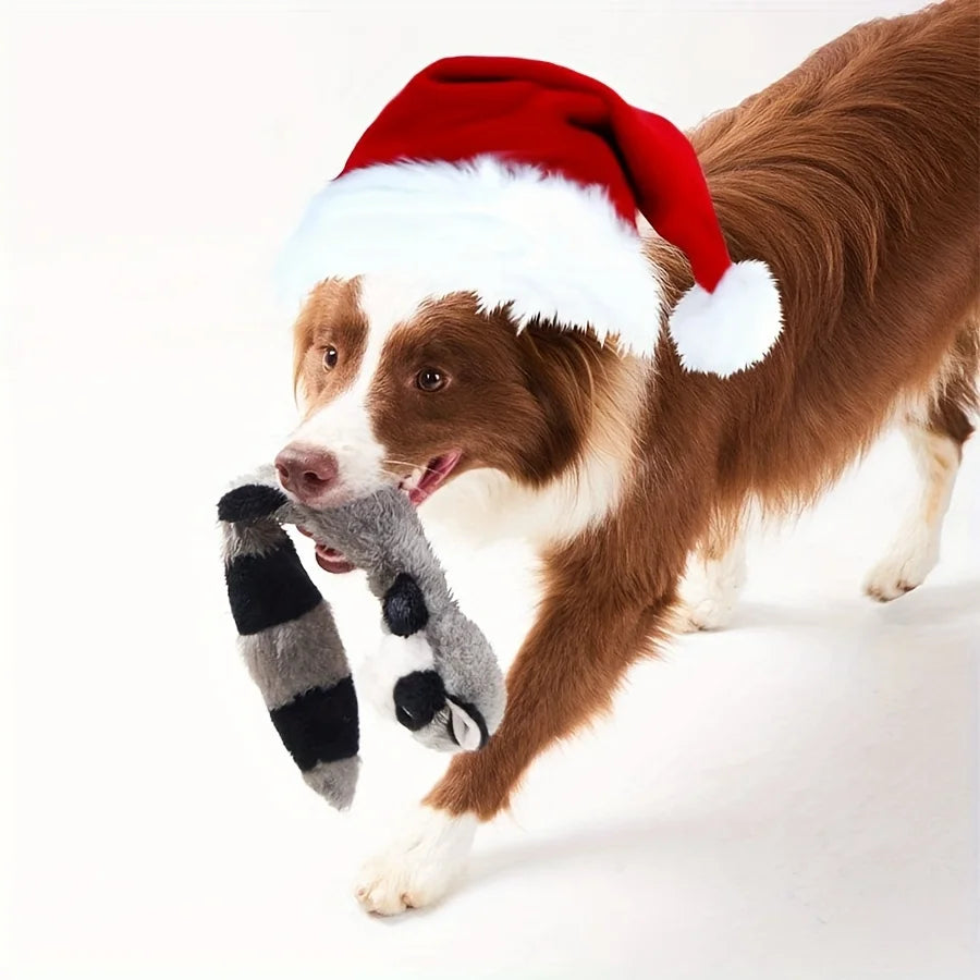 Simulated Animal Holster No Stuffing with Squeaker Dog Chew Toy Dog Sound Toy Durable Plush Crinkle Pet Squeak Toys Pet Supplies
