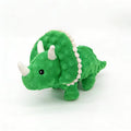 Pet Dinosaur Indestructible Plush Dog Play Toy Cartoon with Squeaker Safe Large Dog Cute Animal Supplies Tough Toys Resistant