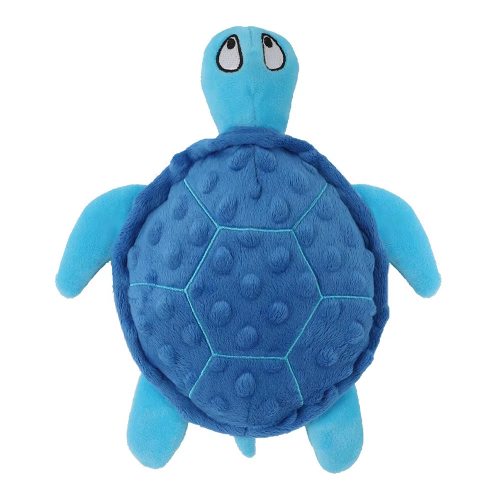 Turtle Squeak Dog Toy Sea Turtle Puppy Plush Pet Toy Play Interactive Supplies