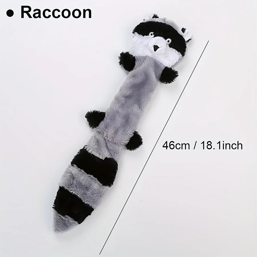 Simulated Animal Holster No Stuffing with Squeaker Dog Chew Toy Dog Sound Toy Durable Plush Crinkle Pet Squeak Toys Pet Supplies